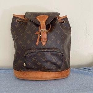 Louis Vuitton Montsouris MM Backback Monogram